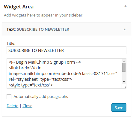 mailchimp wordpress codexworld integration form visit site