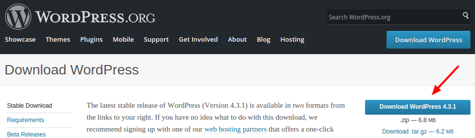 download-wordpress-installation-package-by-codexworld