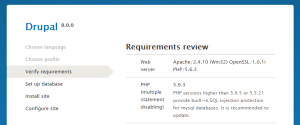 drupal-installation-tutorial-verify-requirements-by-codexworld