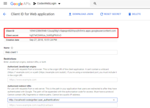 codeigniter-google-api-console-oauth-client-id-secret-codexworld