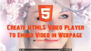 Build a HTML5 Video Player with Custom Controls