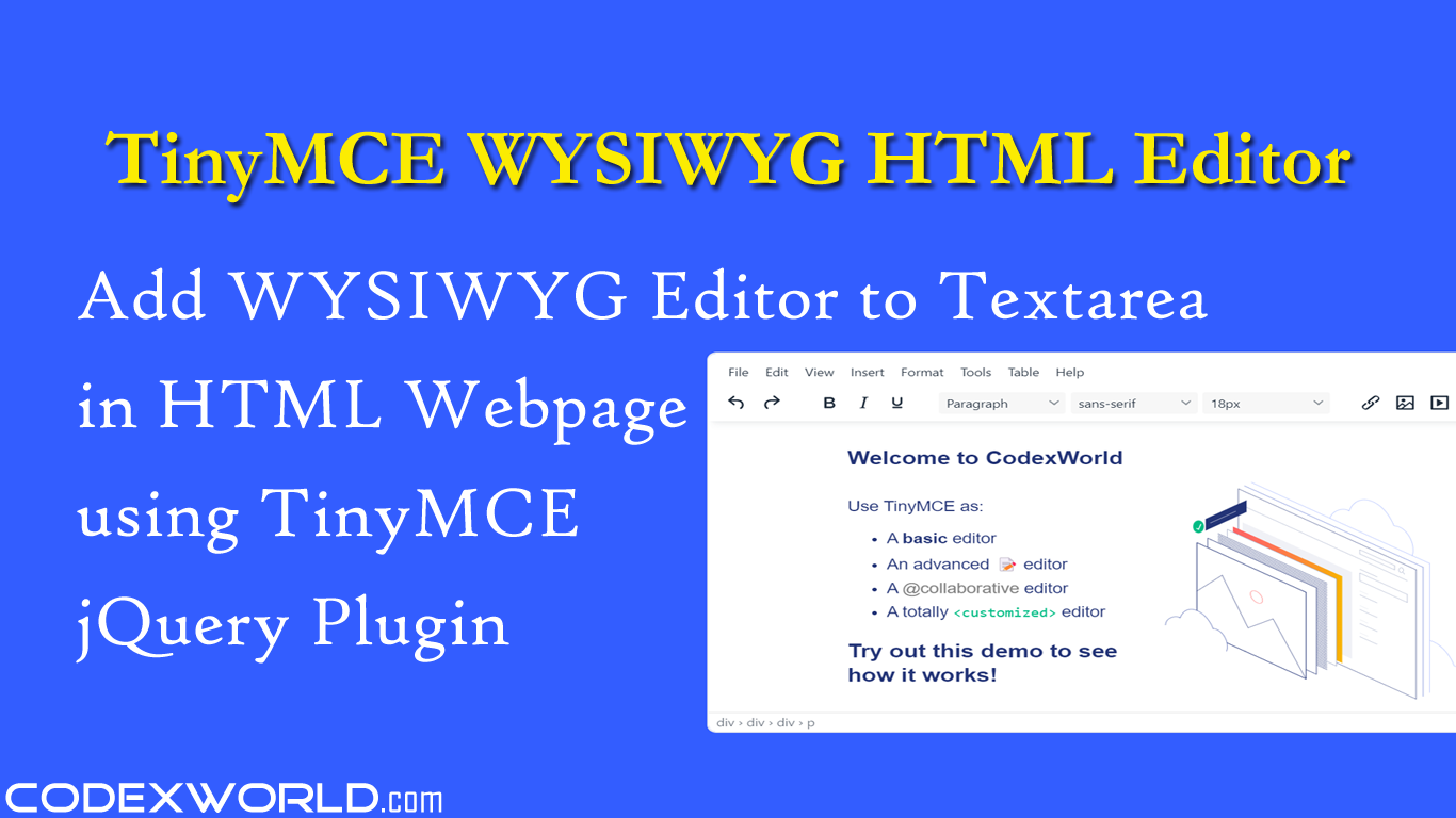 HTML Editor - Online Free WYSIWYG HTML Editor