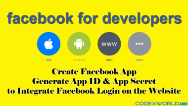 Get Facebook App Facebook - CodexWorld
