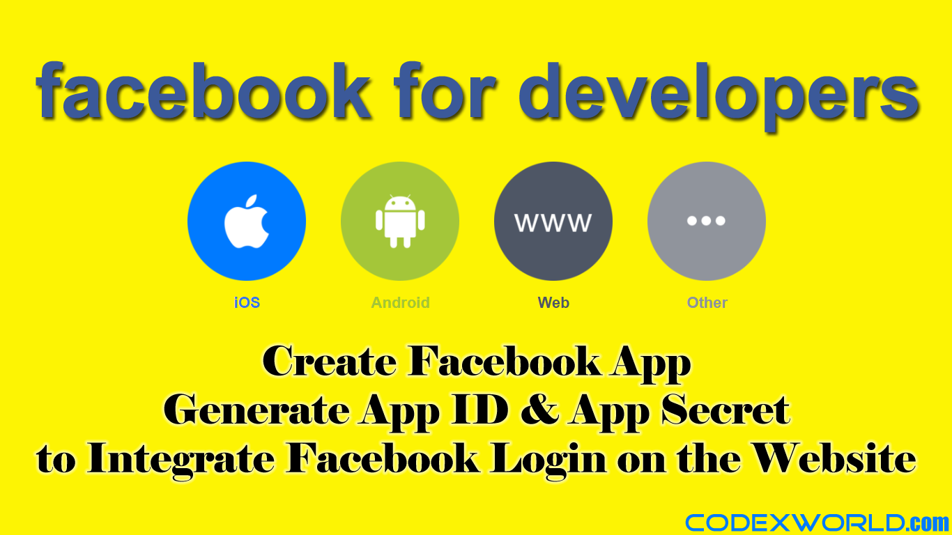 How to get your Facebook app's APP ID and Secret Key