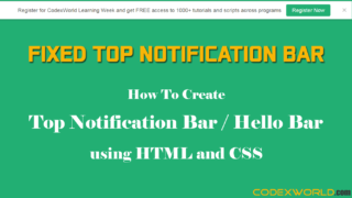 fixed-top-notification-bar-html-css-jquery-codexworld