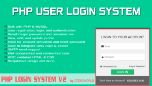 php-login-system-user-registration-script-codexworld