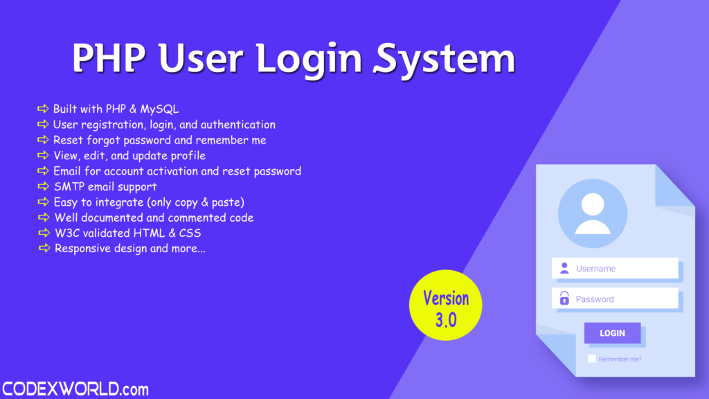 PHP User Login System