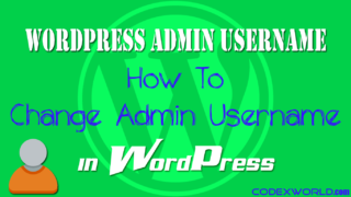 change-wordpress-admin-username-cpanel-database-codexworld