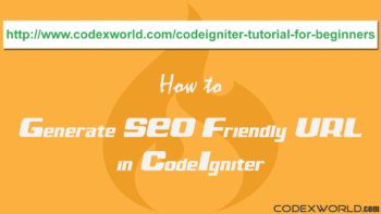 generate-seo-friendly-url-codeigniter-codexworld