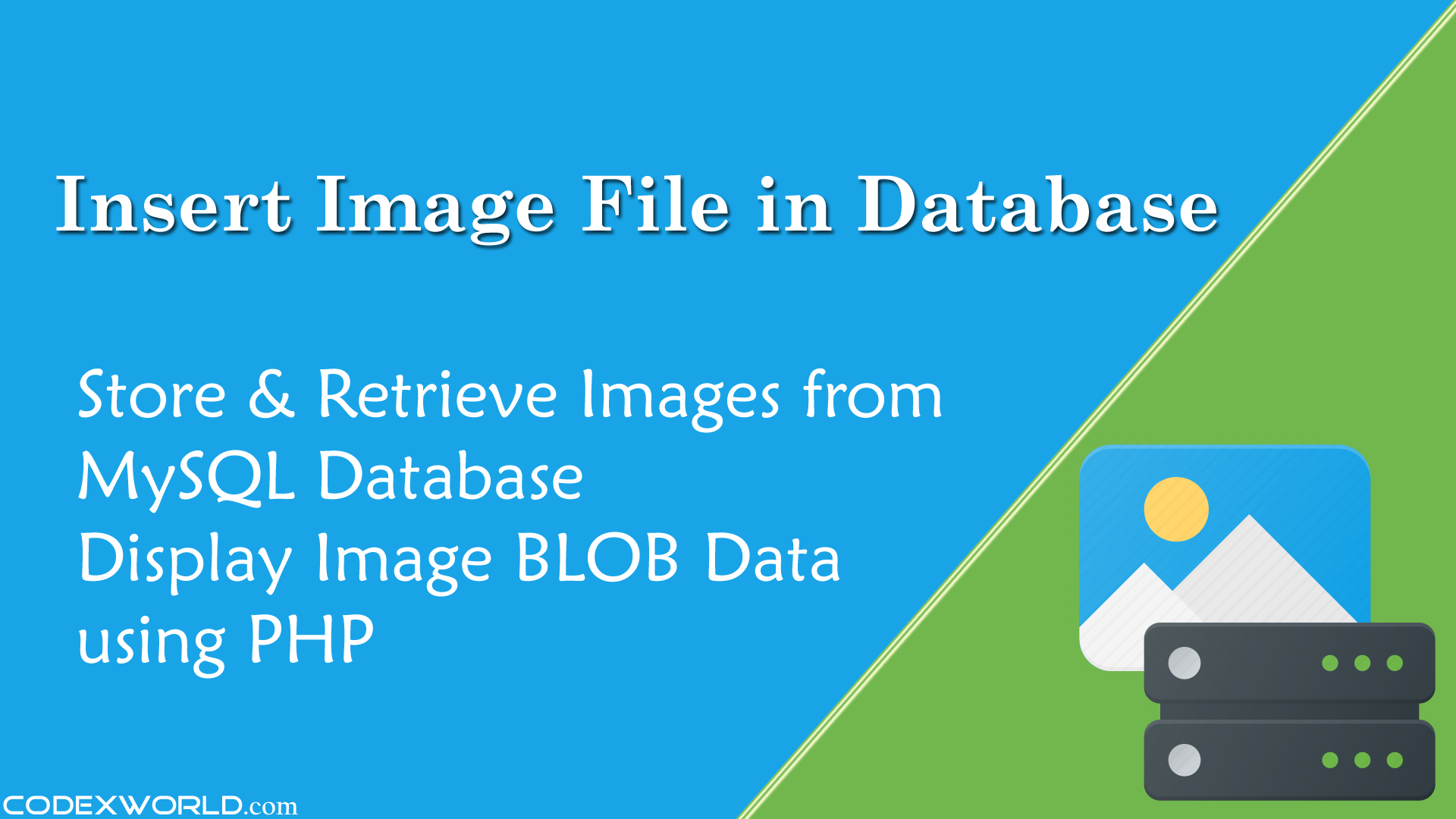 Image Convert to JPG, PNG & GIF using PHP 