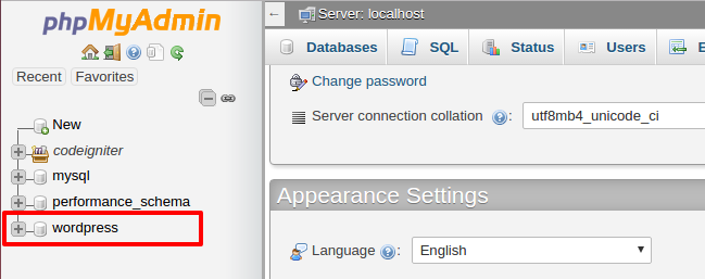 wordpress-phpmyadmin-database-codexworld