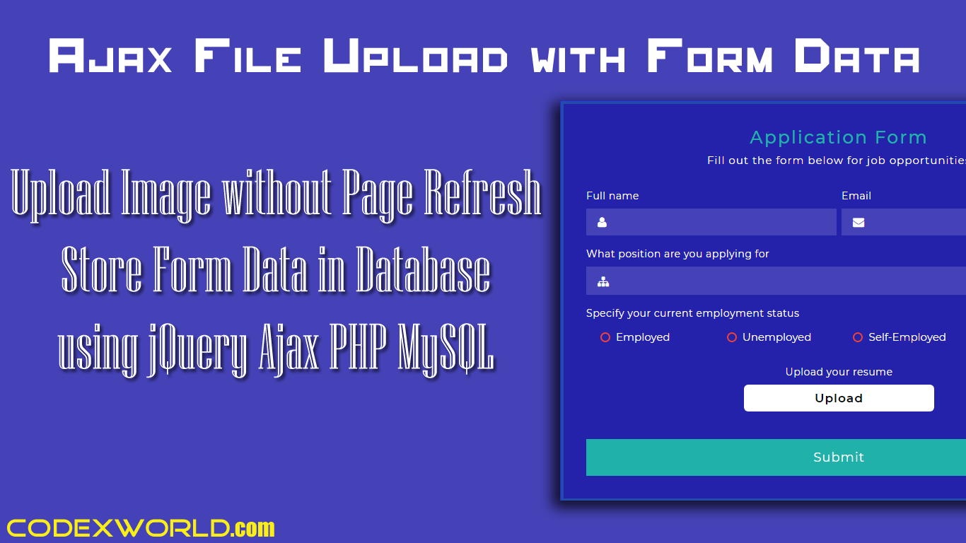 29 Multipart Form Data File Upload Javascript