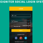 codeigniter-social-login-system-screenshot-1-codexworld - Screenshot 1