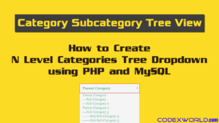 dynamic-category-subcategory-tree-dropdown-php-mysql-codexworld