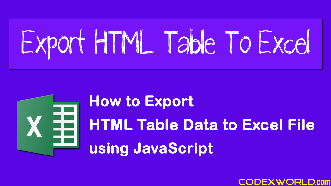 25 Create Excel File Javascript