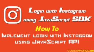 login-with-instagram-using-javascript-sdk-codexworld