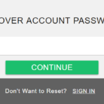 PHP Login System – Reset Account Password View - Screenshot 3