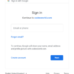 PHP Soical Login System – Google Account Login View - Screenshot 5