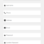 PHP Soical Login System – User Registration View - Screenshot 2