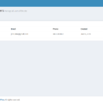 Members Data Management Demo – CodeIgniter Admin Panel - Screenshot 7