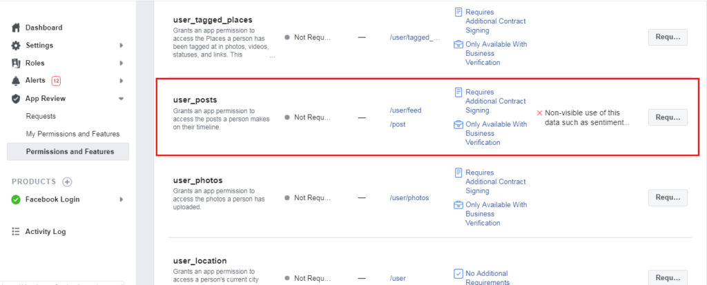 facebook-app-permissions-user_posts-retrieve-timeline-feed-codexworld