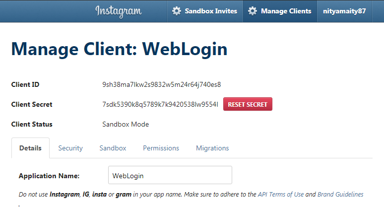 instagram-login-php-app-client-id-secret-codexworld