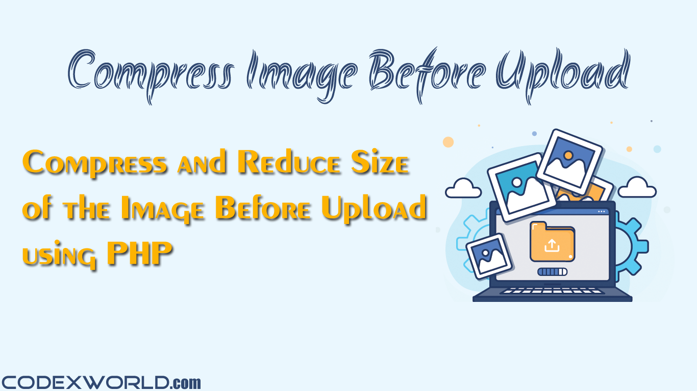 php upload image and compress