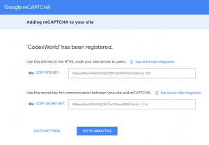 How to Create Google reCAPTCHA API Keys - CodexWorld