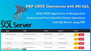 php-crud-operations-with-microsoft-ms-sql-server-add-edit-update-delete-codexworld