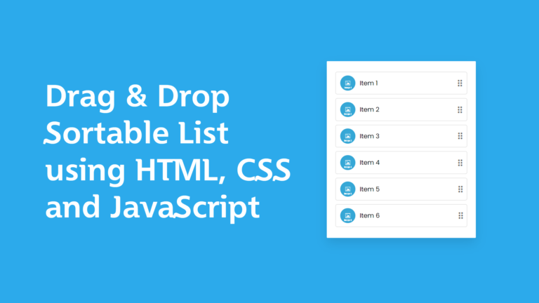 code-snippet-drag-and-drop-sortable-list-using-html-css-javascript-codexworld