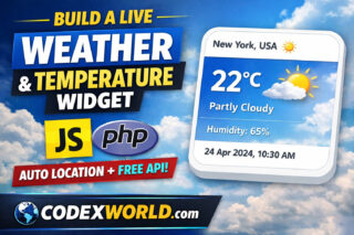 create-temperature-widget-using-javascript-php-auto-location-live-weather-api-codexworld