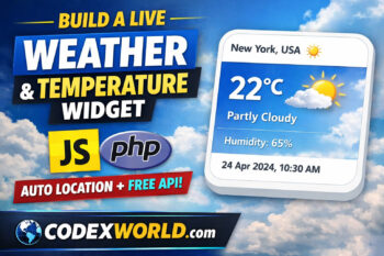 create-temperature-widget-using-javascript-php-auto-location-live-weather-api-codexworld